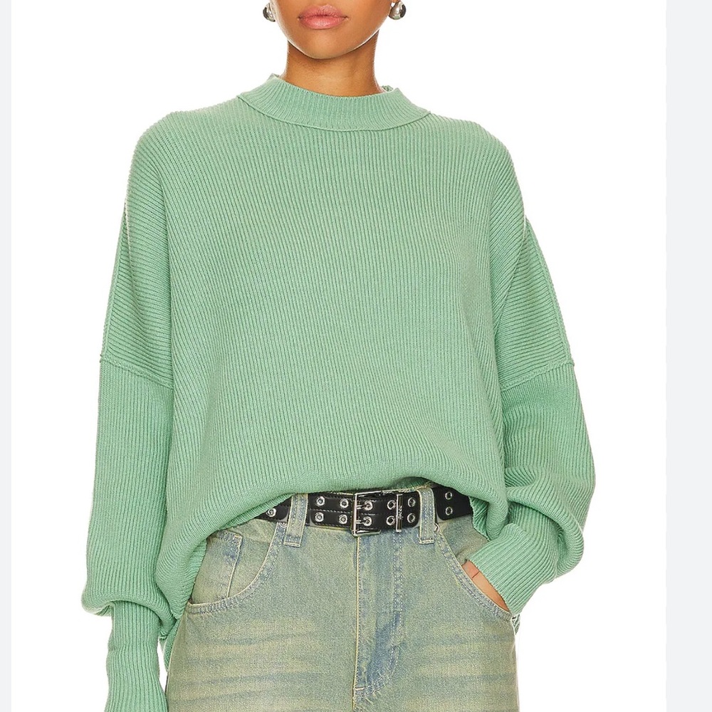 Free people Easy Street Tunic in Pastel Jade S